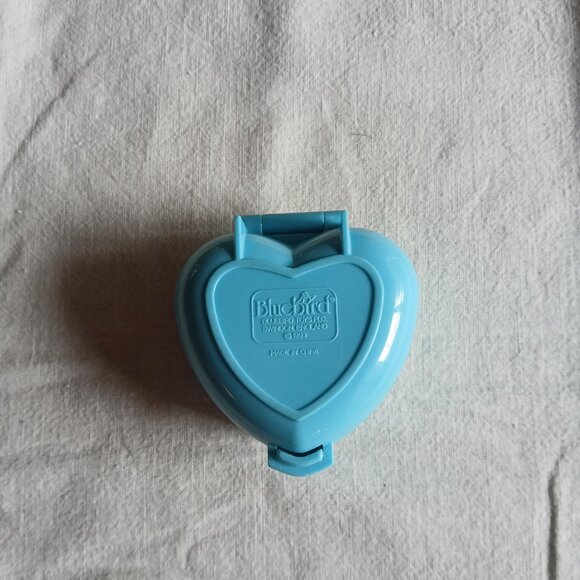 1993 Polly Pocket Pretty Pandas - Compact Only - Heart Shaped - Picture 2 of 5
